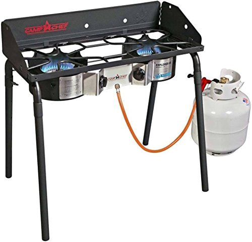 Camp Chef Explorer 2 Burner Camp Stove with Griddle